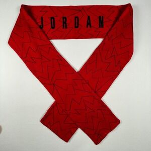 Jordan Scarf Knit Red Black Jumpman Logo Winter Neck‎ Warmer